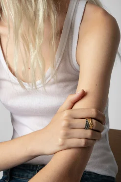 Zadig & Voltaire Bijoux^Bague Plume De Roche