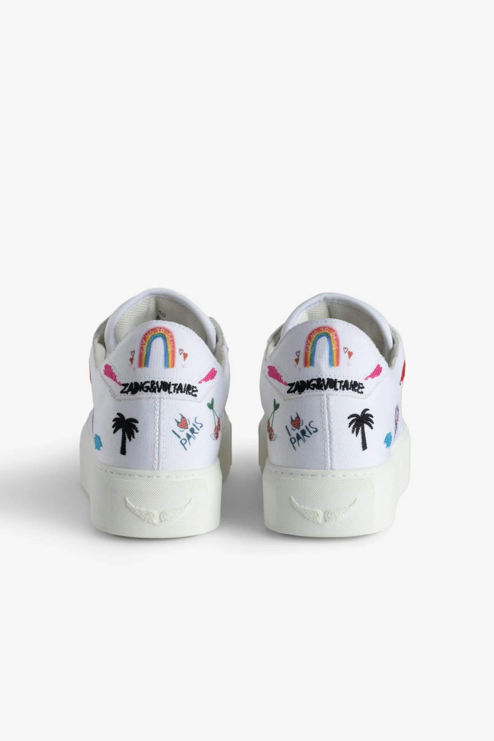 Zadig & Voltaire Formateurs^Baskets Basses Epaisses La Flash Zv1747