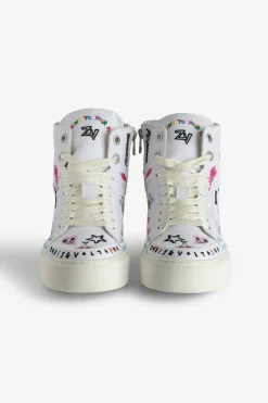 Zadig & Voltaire Formateurs^Baskets Montantes Epaisses High Flash Zv1747