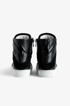 Zadig & Voltaire Formateurs^Baskets Montantes Zv1747 High Flash