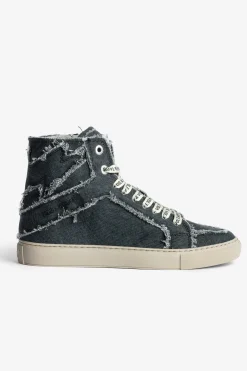 Zadig & Voltaire Formateurs^Baskets Montantes Zv1747 High Flash