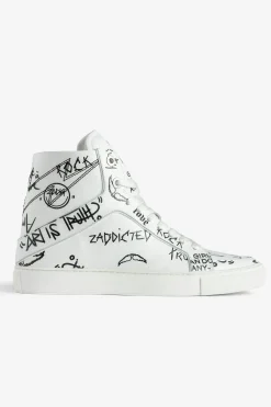 Zadig & Voltaire Formateurs^Baskets Montantes Zv1747 High Flash