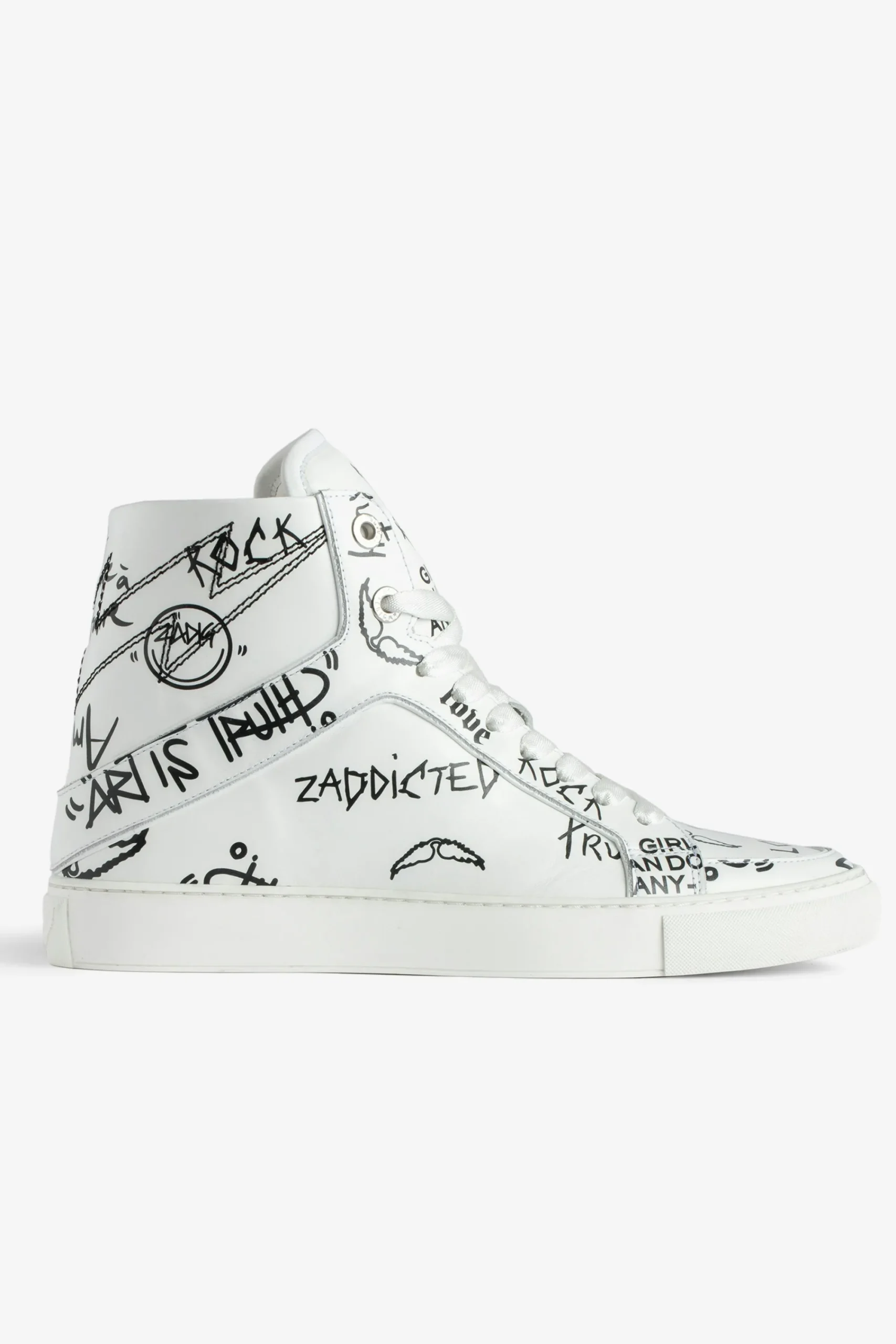 Zadig & Voltaire Formateurs^Baskets Montantes Zv1747 High Flash