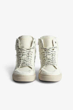 Zadig & Voltaire Formateurs^Baskets Montantes Zv1747 High Flash