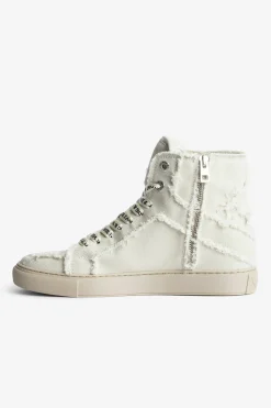 Zadig & Voltaire Formateurs^Baskets Montantes Zv1747 High Flash