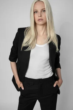 Zadig & Voltaire Vestes^Blazer En Babardine Date