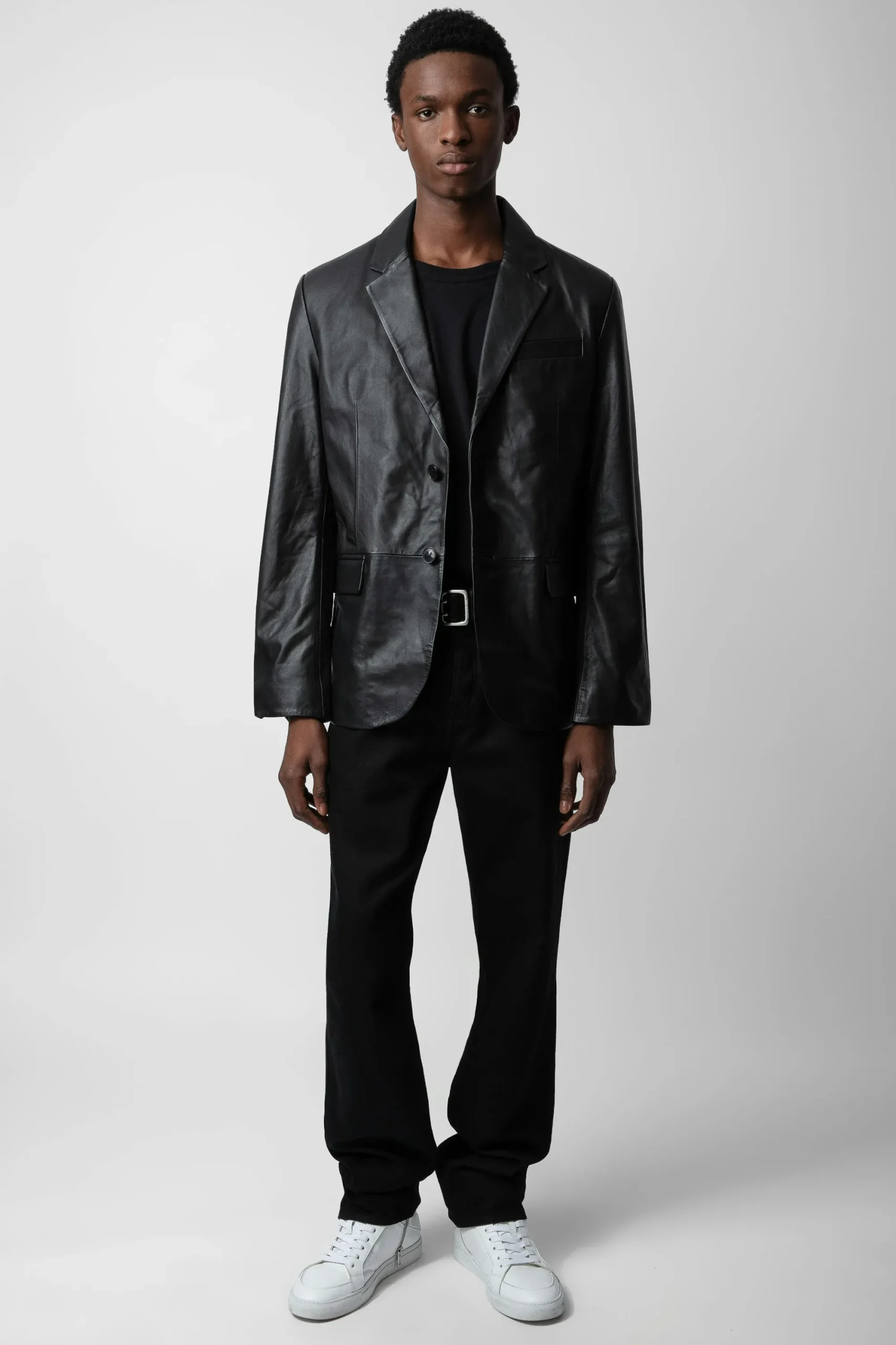 Zadig & Voltaire Manteaux Et Vestes^Blazer En Cuir Valfried