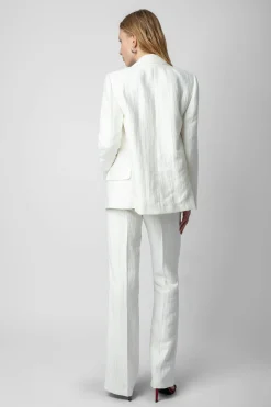 Zadig & Voltaire Vestes^Blazer En Lin Vow