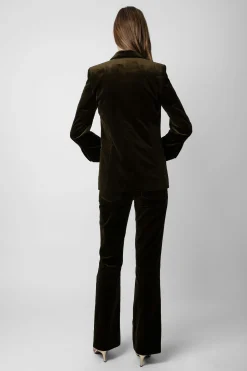 Zadig & Voltaire Vestes^Blazer En Velours Visko