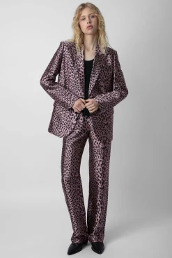 Zadig & Voltaire Costumes^Blazer Jacquard Leopard Vegy