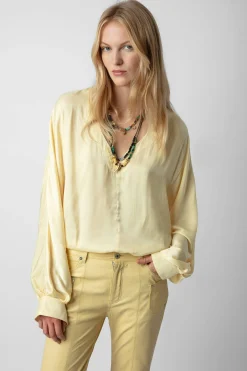 Zadig & Voltaire Chemises Et Hauts^Blouse En Satin Tonastir