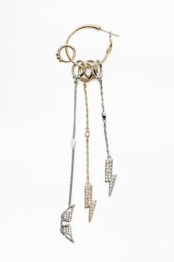Zadig & Voltaire Bijoux^Boucle D'Oreille Unique Mila Flash