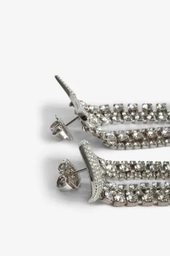 Zadig & Voltaire Bijoux^Boucles D'Oreilles Couleur Roche