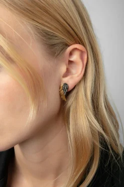 Zadig & Voltaire Bijoux^Boucles D'Oreilles Plumes De Roche