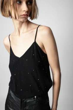 Zadig & Voltaire Chemises Et Hauts^Caraco Casel Doux Strass