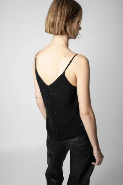 Zadig & Voltaire Chemises Et Hauts^Caraco Casel Doux Strass