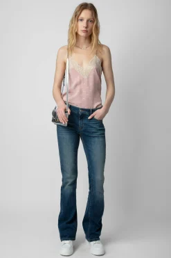 Zadig & Voltaire Chemises Et Hauts^Caraco Christy En Soie Jacquard