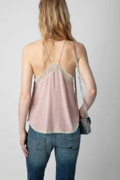 Zadig & Voltaire Chemises Et Hauts^Caraco Christy En Soie Jacquard