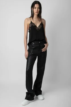 Zadig & Voltaire Chemises Et Hauts^Caraco Christy En Soie Jacquard