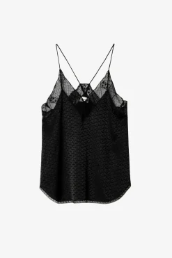 Zadig & Voltaire Chemises Et Hauts^Caraco Christy En Soie Jacquard