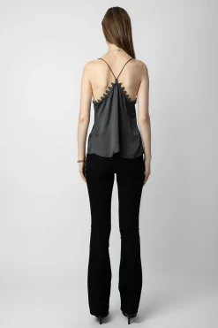 Zadig & Voltaire Chemises Et Hauts^Caraco En Satin Chrisa