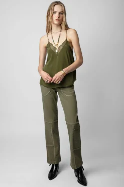 Zadig & Voltaire Chemises Et Hauts^Caraco En Soie Christy