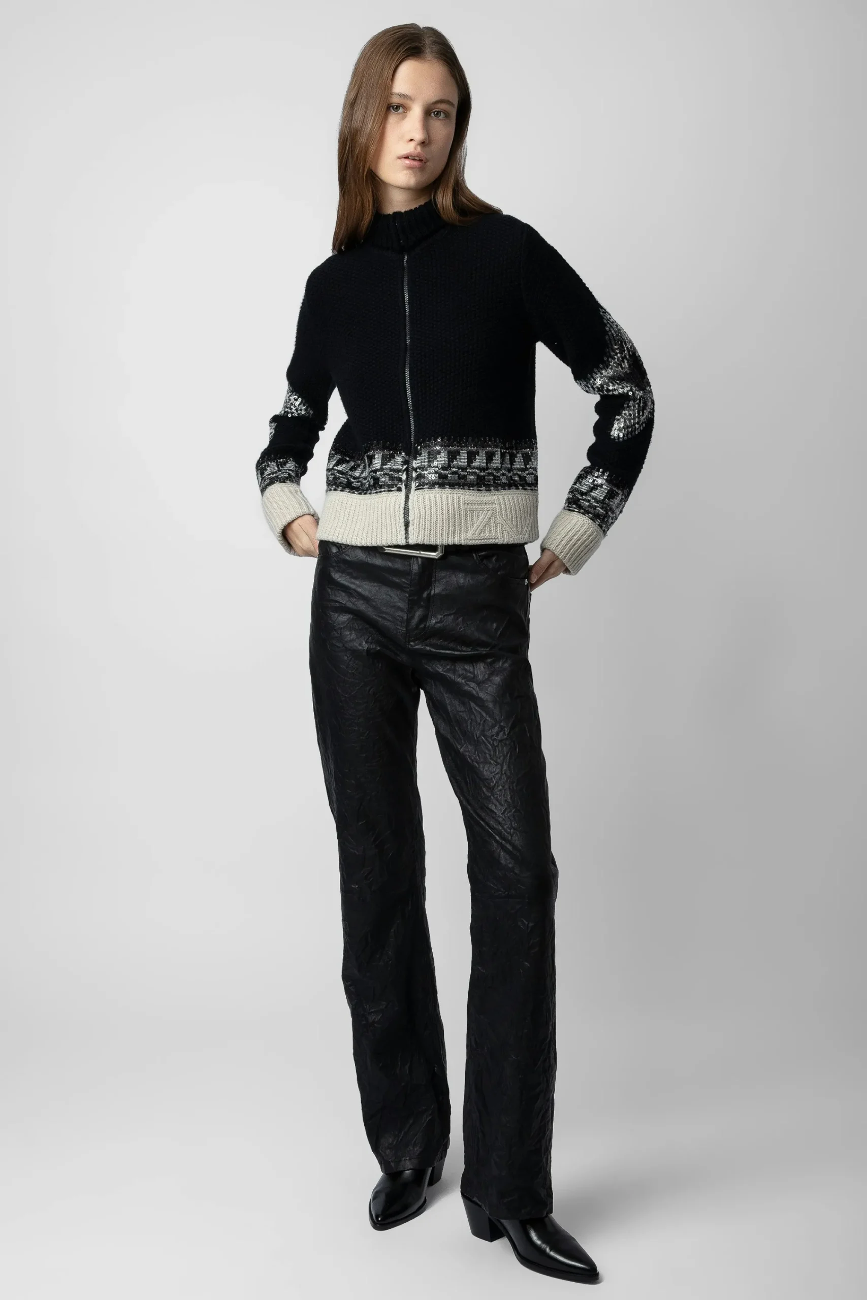 Zadig & Voltaire Unisexe^Cardigan En Cachemire A Paillettes Christa