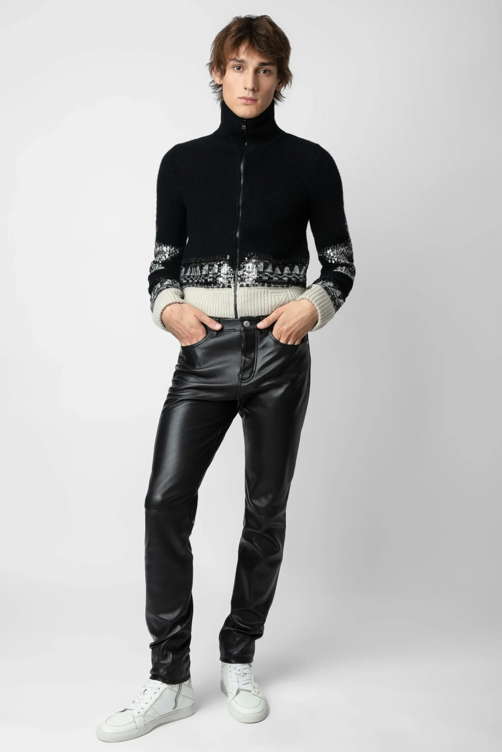 Zadig & Voltaire Unisexe^Cardigan En Cachemire A Paillettes Christa