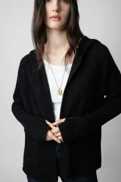 Zadig & Voltaire Pulls Et Gilets^Cardigan En Cachemire A Strass Cosany