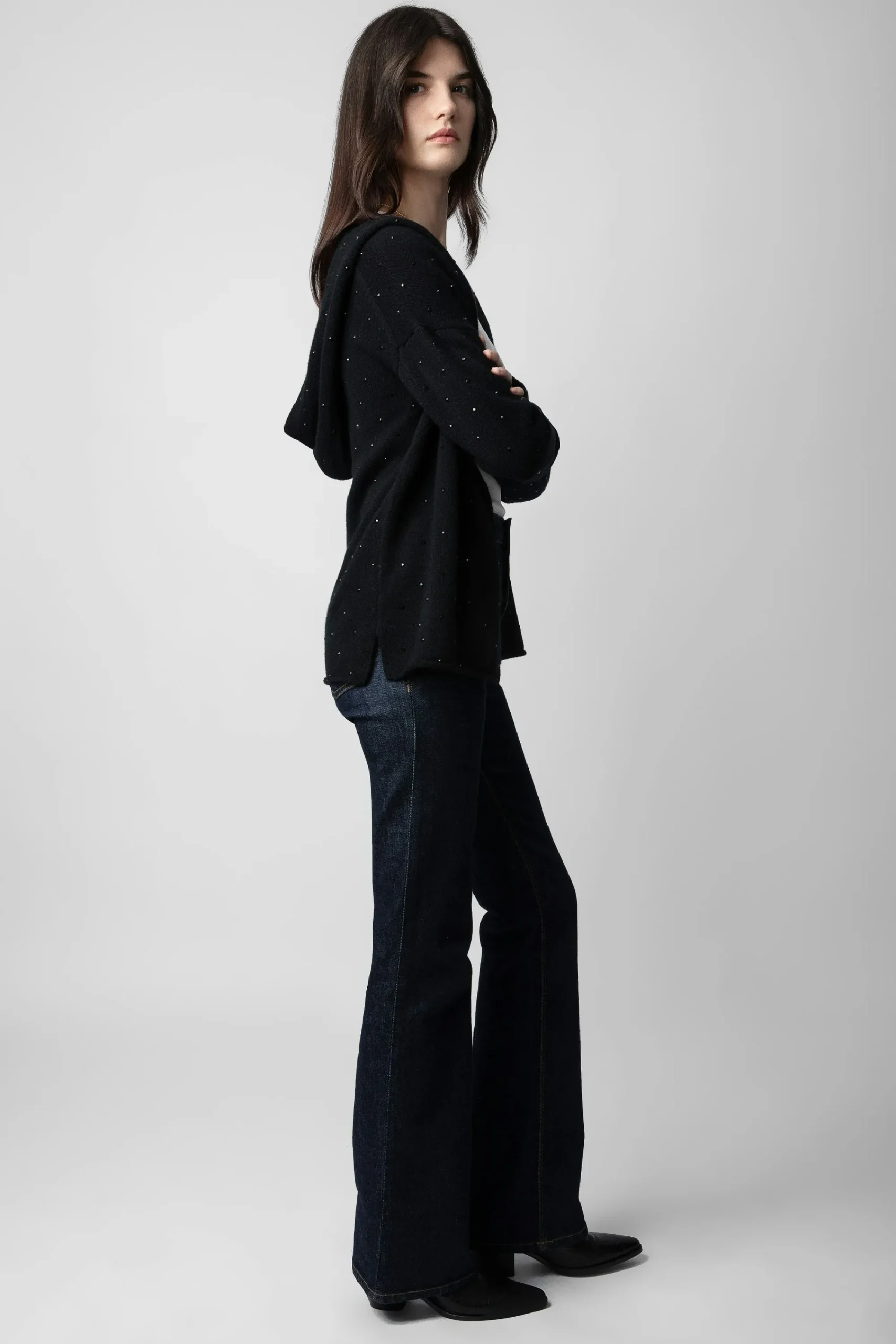 Zadig & Voltaire Pulls Et Gilets^Cardigan En Cachemire A Strass Cosany