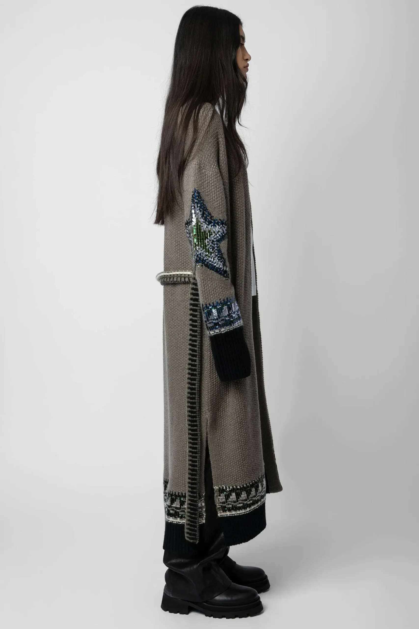 Zadig & Voltaire Pulls Et Gilets^Cardigan En Cachemire A Sequins Rosanny