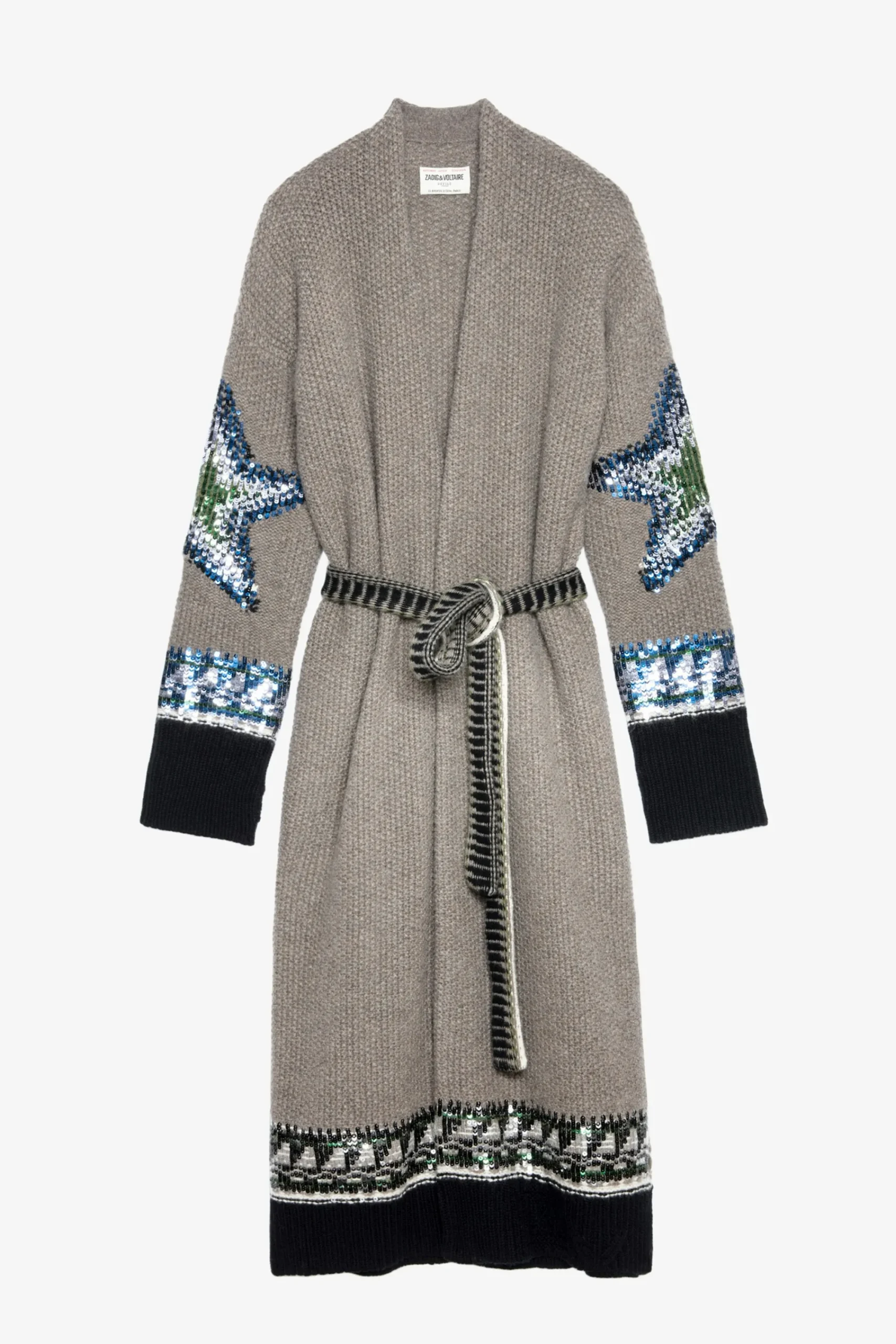 Zadig & Voltaire Pulls Et Gilets^Cardigan En Cachemire A Sequins Rosanny