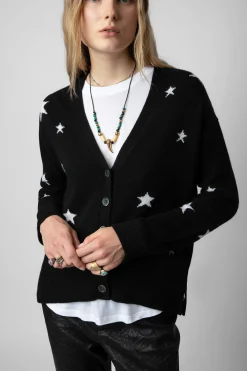 Zadig & Voltaire Pulls Et Gilets^Cardigan En Cachemire Etoiles Mirka