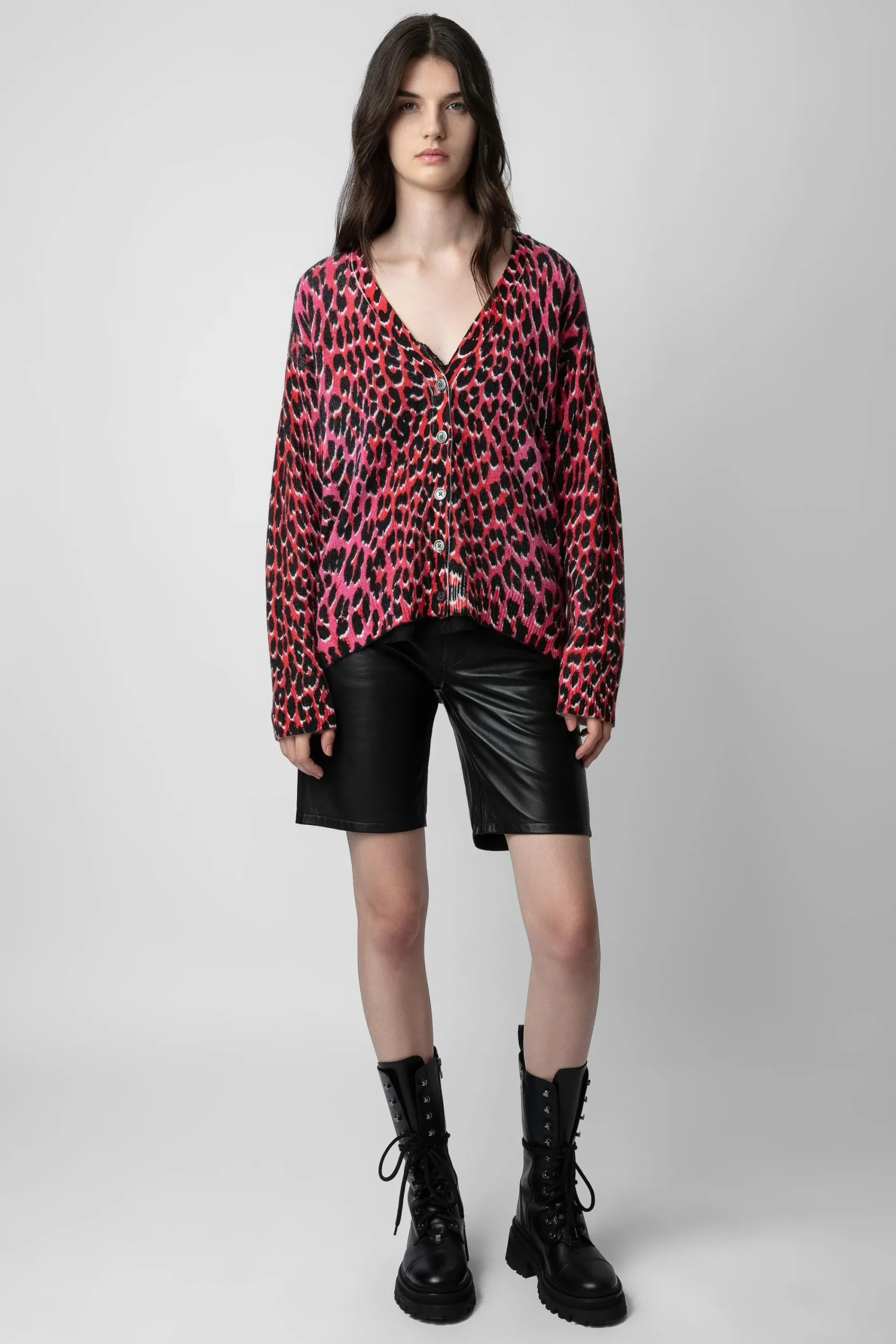 Zadig & Voltaire Pulls Et Gilets^Cardigan En Cachemire Leopard Mirka
