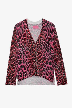 Zadig & Voltaire Pulls Et Gilets^Cardigan En Cachemire Leopard Mirka