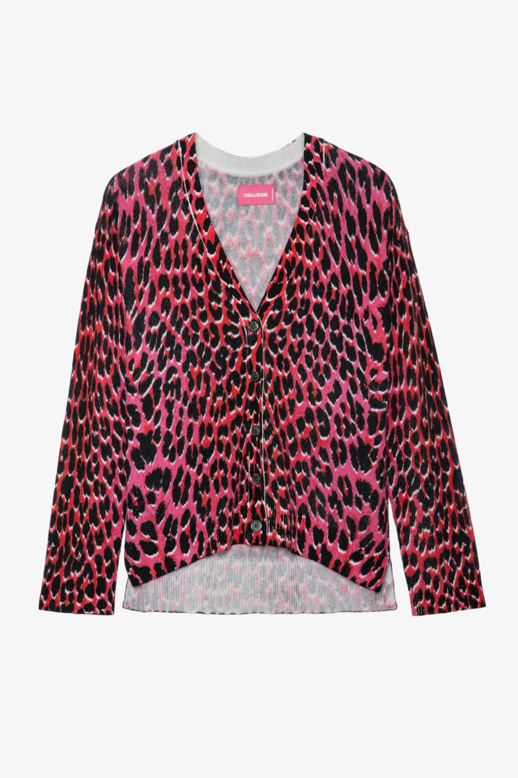 Zadig & Voltaire Pulls Et Gilets^Cardigan En Cachemire Leopard Mirka