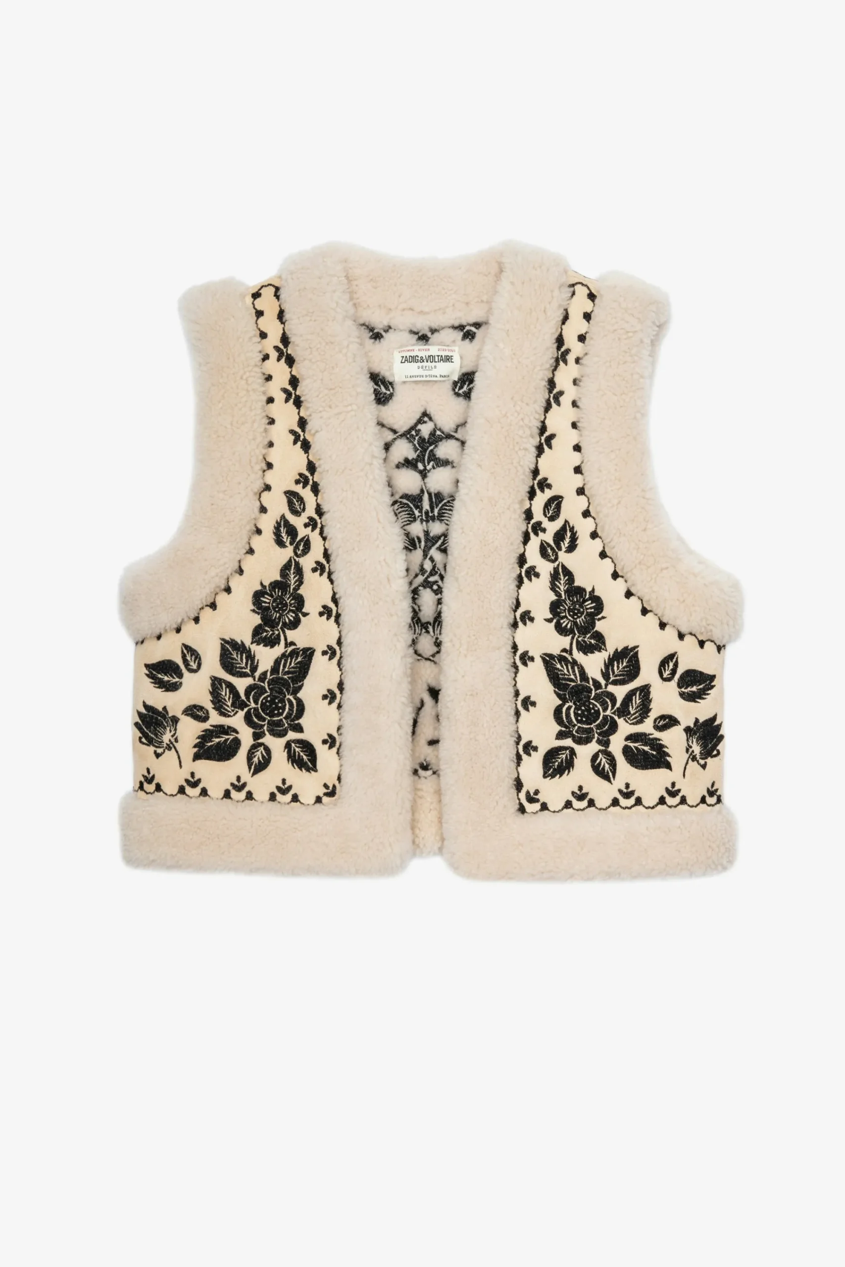 Zadig & Voltaire Manteaux Et Vestes^Cardigan Feti En Peau De Mouton