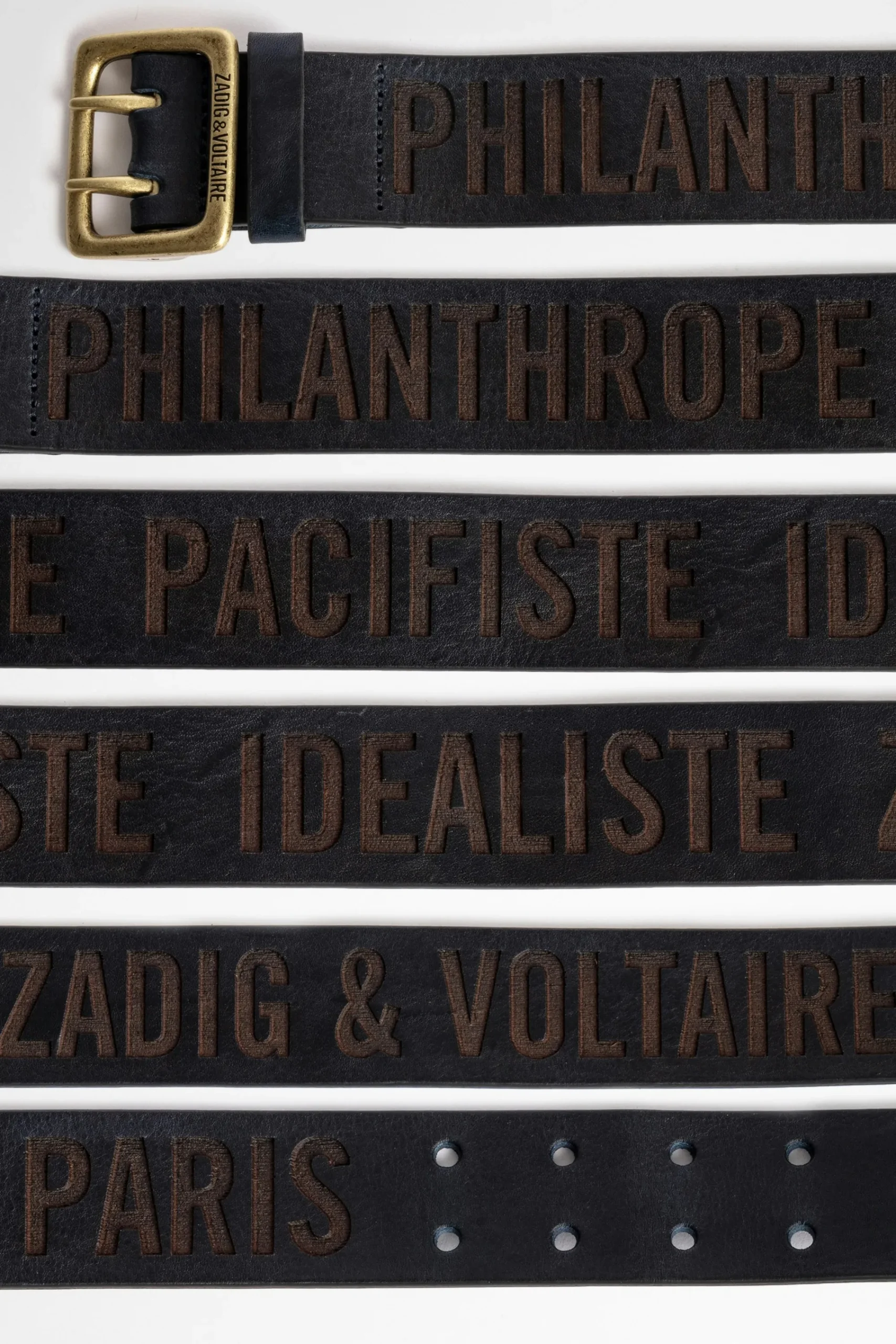 Zadig & Voltaire Ceintures^Ceinture A Timbre Buckley