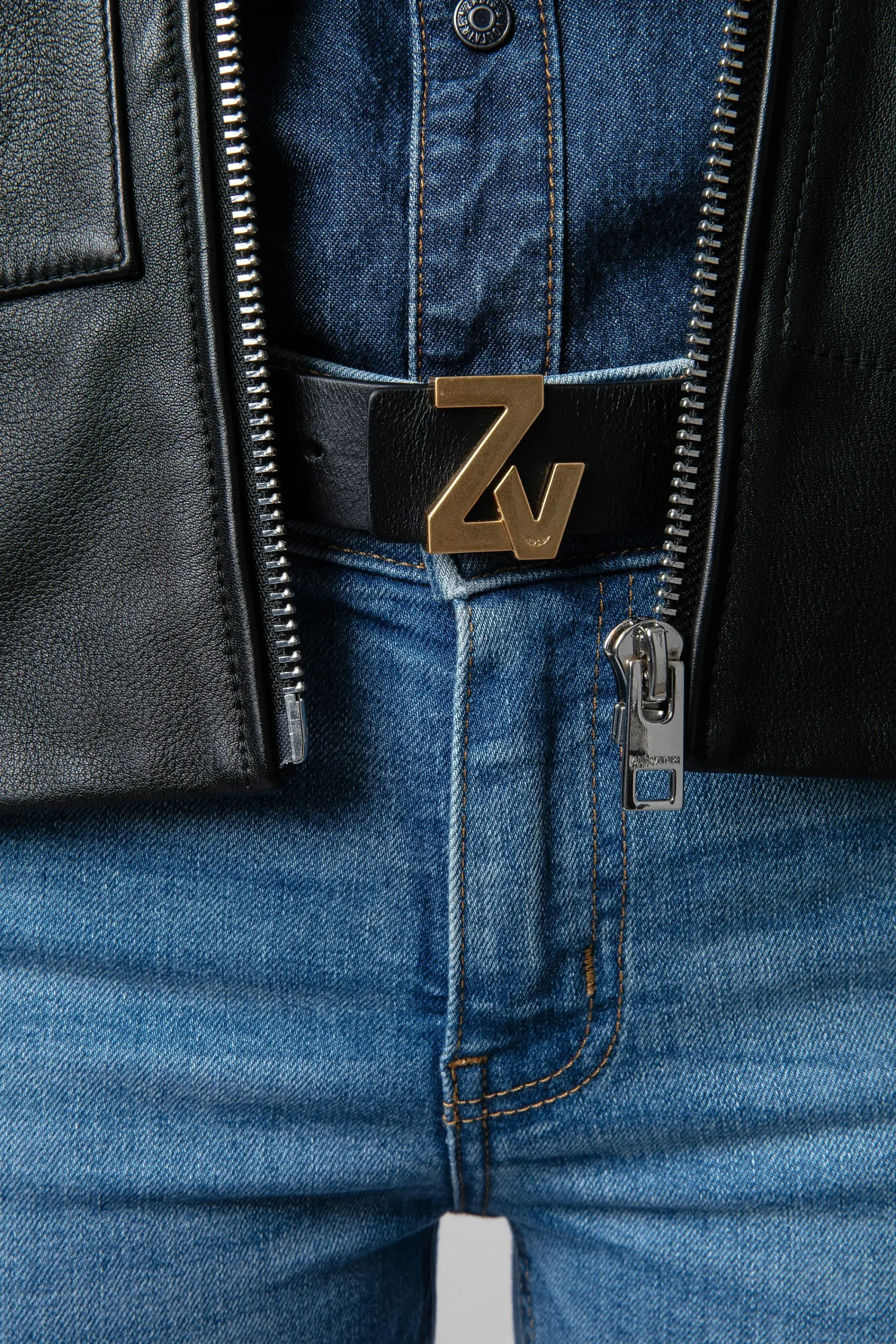 Zadig & Voltaire Ceintures^Ceinture La Mini Ceinture Zv Initiale