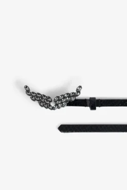 Zadig & Voltaire Ceintures^Ceinture Sauvage Brillante Rock Chain