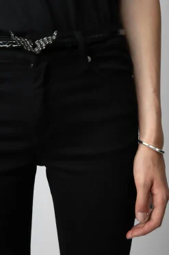 Zadig & Voltaire Ceintures^Ceinture Sauvage Brillante Rock Chain