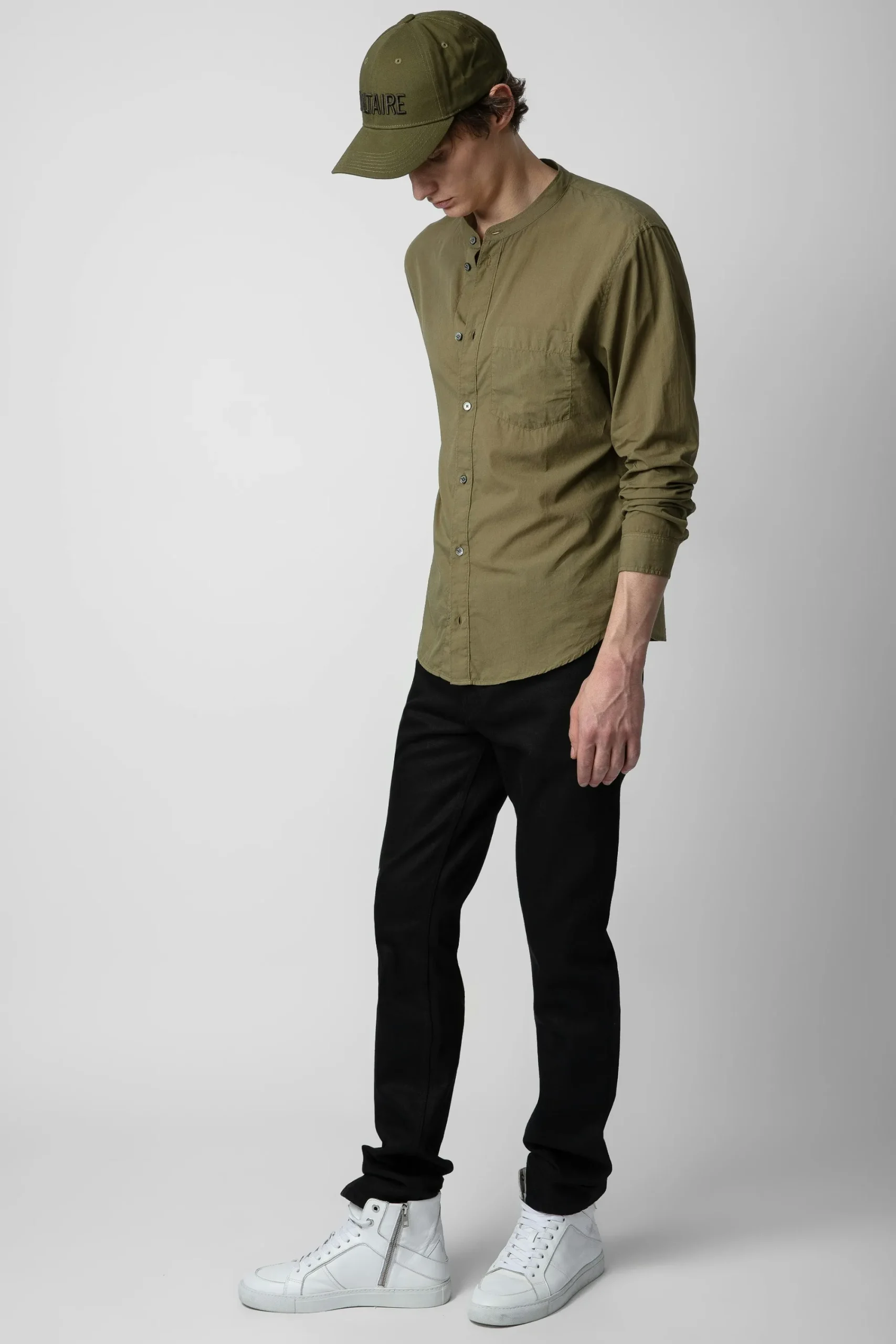 Zadig & Voltaire Chemises^Chemise A Col Bande Thibault