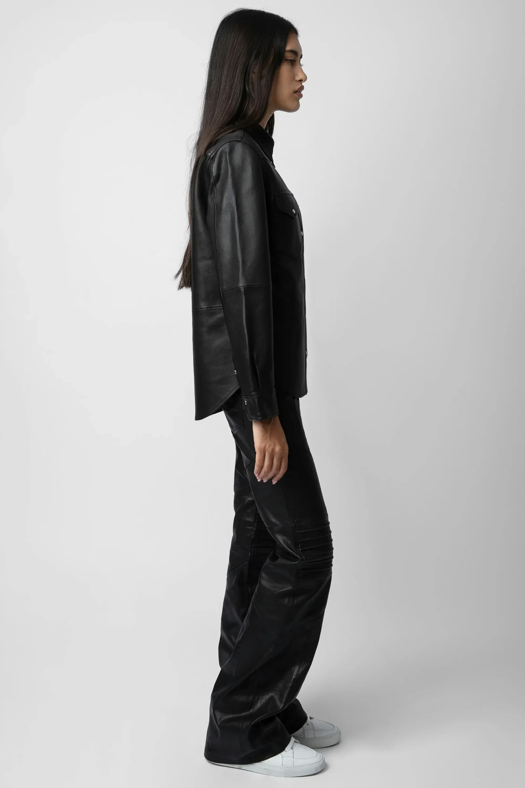 Zadig & Voltaire Chemises Et Hauts^Chemise En Cuir Thelma