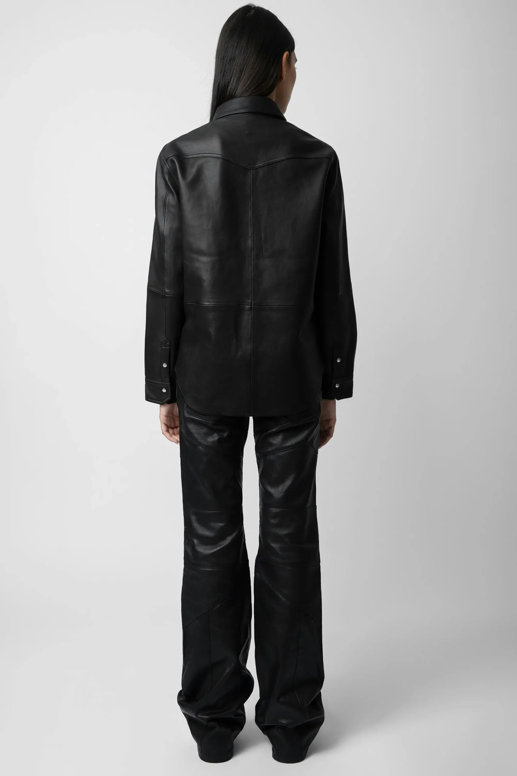 Zadig & Voltaire Chemises Et Hauts^Chemise En Cuir Thelma