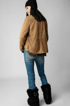 Zadig & Voltaire Manteaux Et Vestes^Chemise En Daim Toi