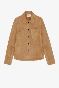 Zadig & Voltaire Manteaux Et Vestes^Chemise En Daim Toi