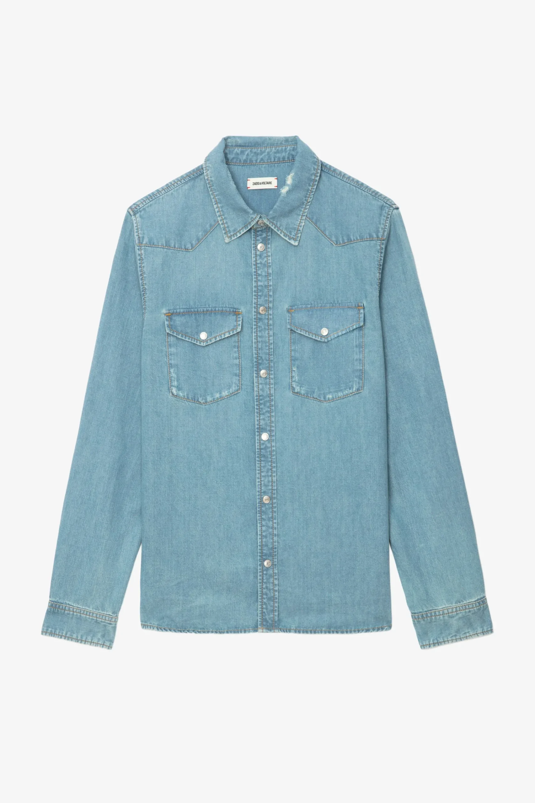Zadig & Voltaire Chemises^Chemise En Jean Stan