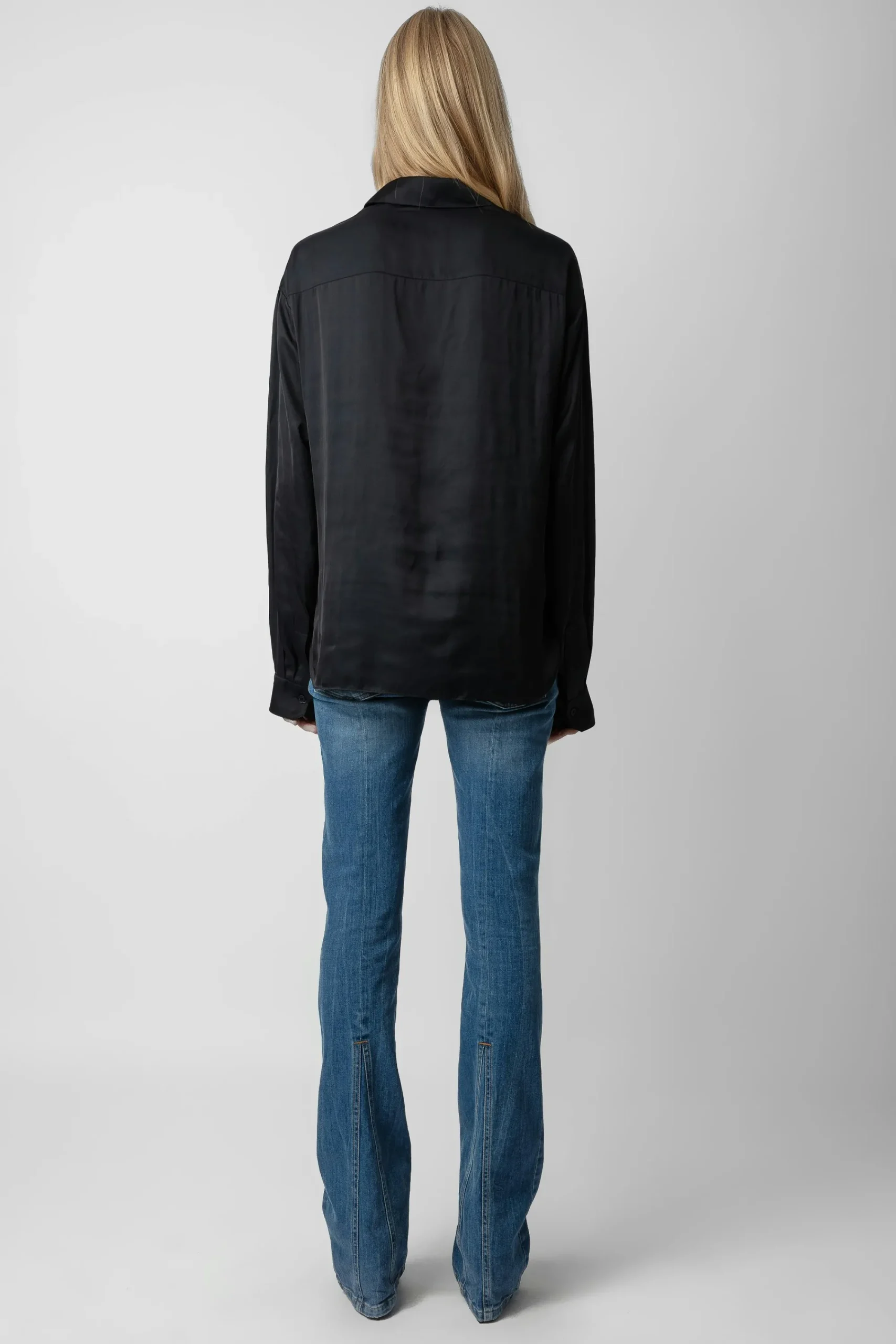 Zadig & Voltaire Unisexe^Chemise En Satin Tyrone