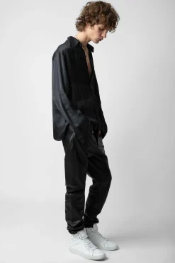 Zadig & Voltaire Unisexe^Chemise En Satin Tyrone