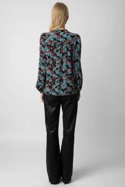 Zadig & Voltaire Chemises Et Hauts^Chemise En Soie Tchin Thunder